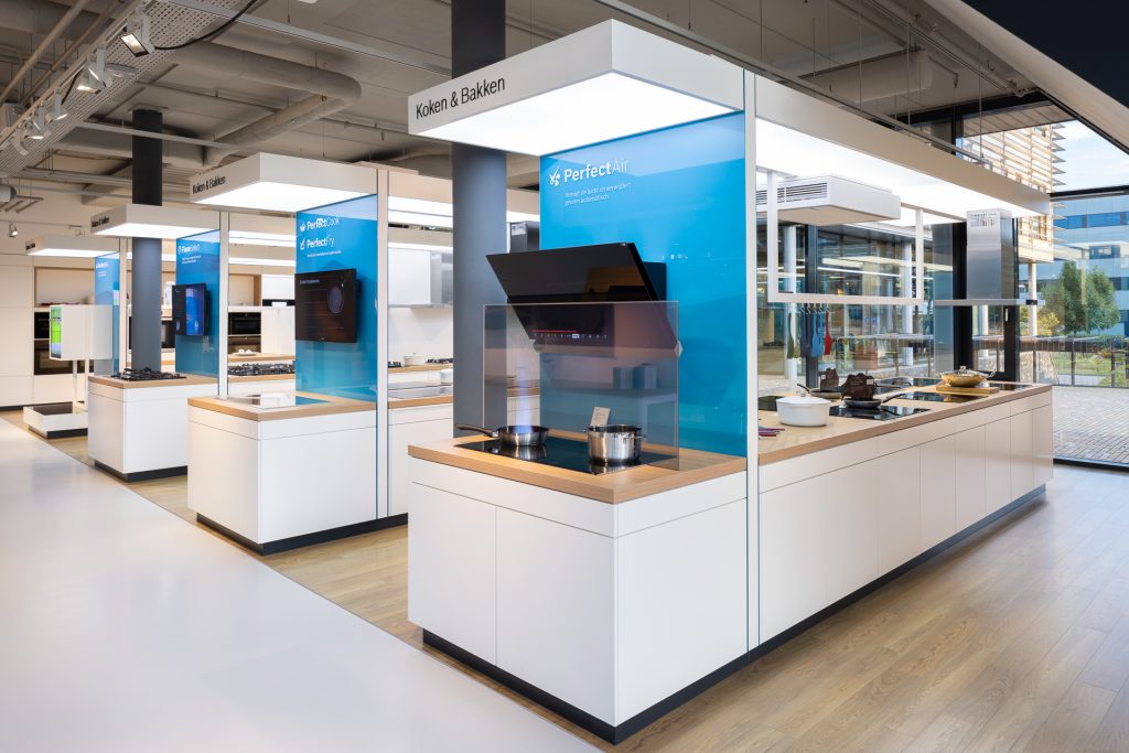 Bosch showroom keukenapparatuur