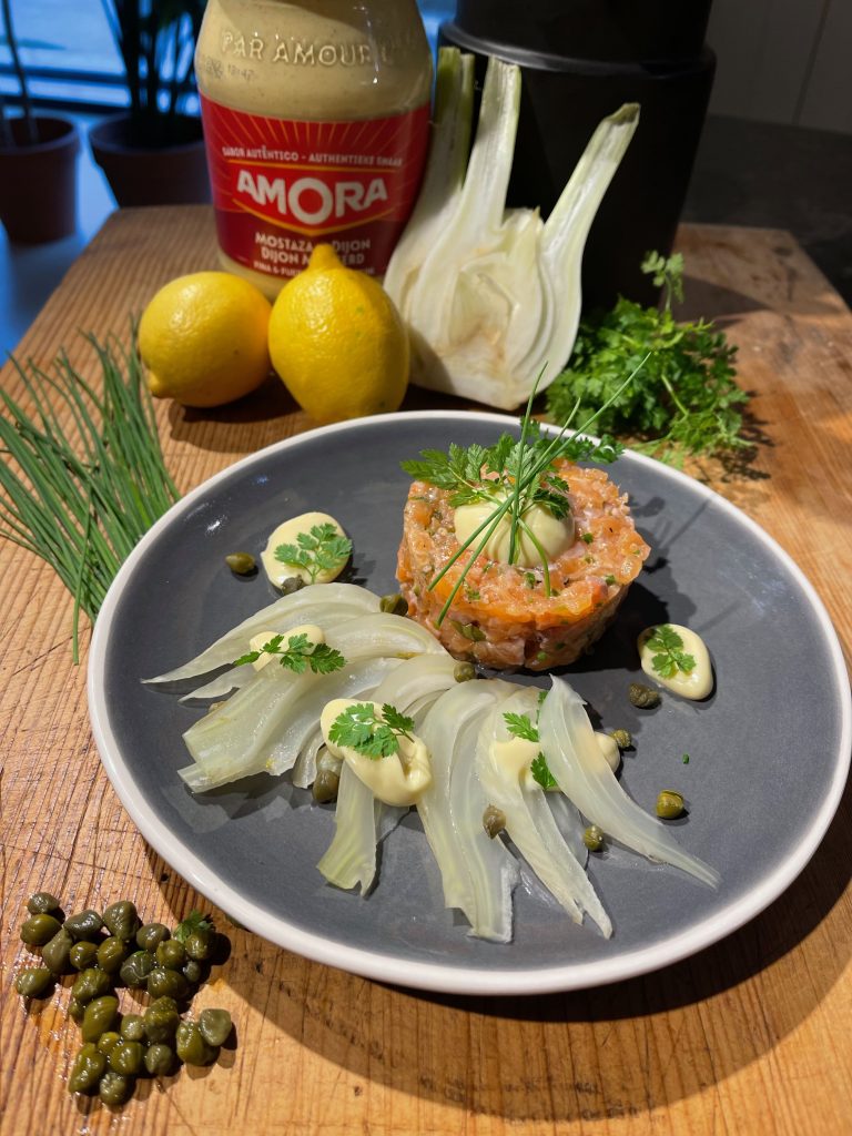 Inspiratiehuis - recept - Zalmtartaar met venkel